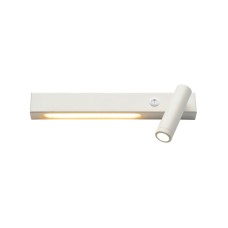 Επίτοιχο φωτιστικό LED 12W 3200K 980LM HERMES λευκό μεταλλικό 28Χ11Χ8CM | Aca Lighting | SF2110LEDWH